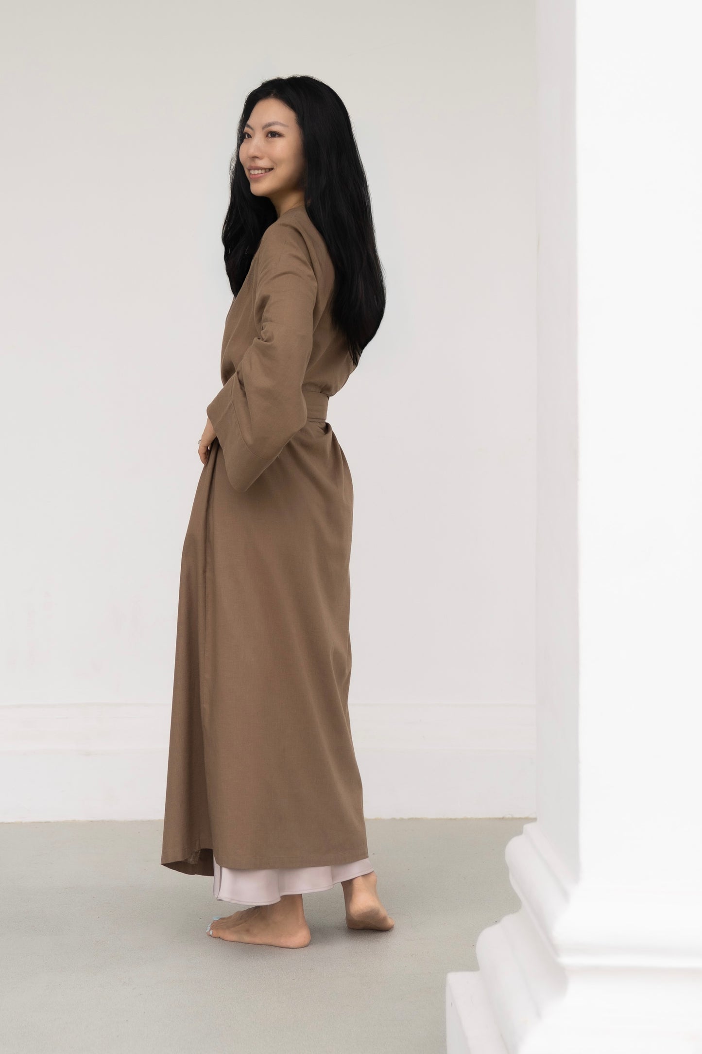 Mocca Brown Kimono