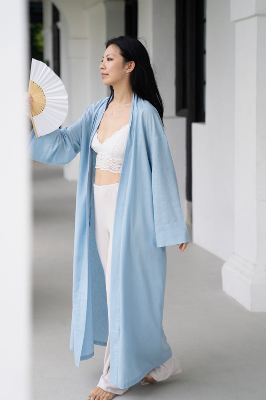 Light Blue Kimono